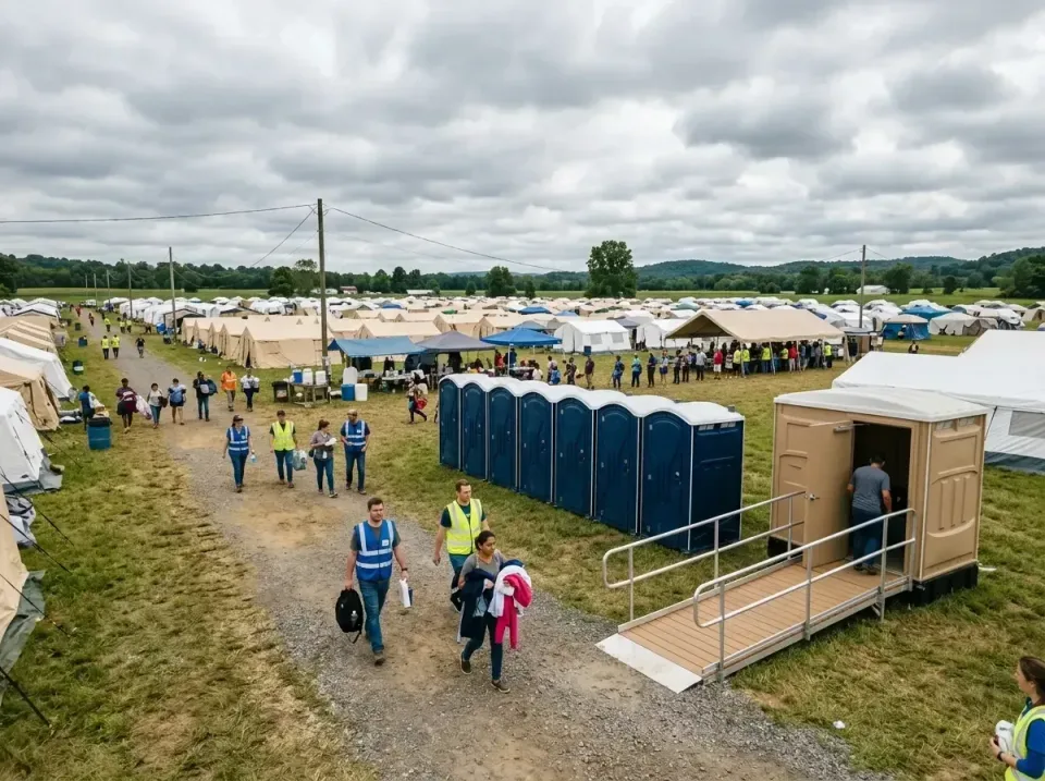 disaster-relief-camp-restrooms-010 — frequently asked questions, Dumpster & Portable Bathrooms Rental in River Heights, UT